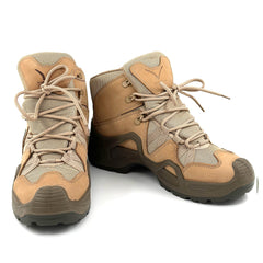 Beige Tactical Military Zipperless Waterproof Boots (CRW2)