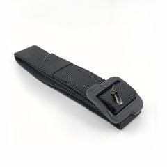 Black Double Sided Plastic Buckle Belt