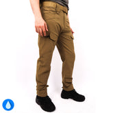 Beige Water Repellent Trekking Outdoor Tactical Pants