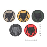 American Wolf Head Patch (3D) - "BÖRÜ"