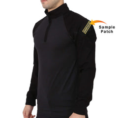 Black Tactical Long Sleeve Combat Operation Shirt