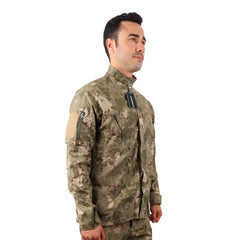 CRW Camouflage Tactical Multi-Pocket Long Sleeve Shirt