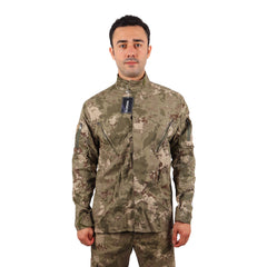 CRW Camouflage Tactical Multi-Pocket Long Sleeve Shirt