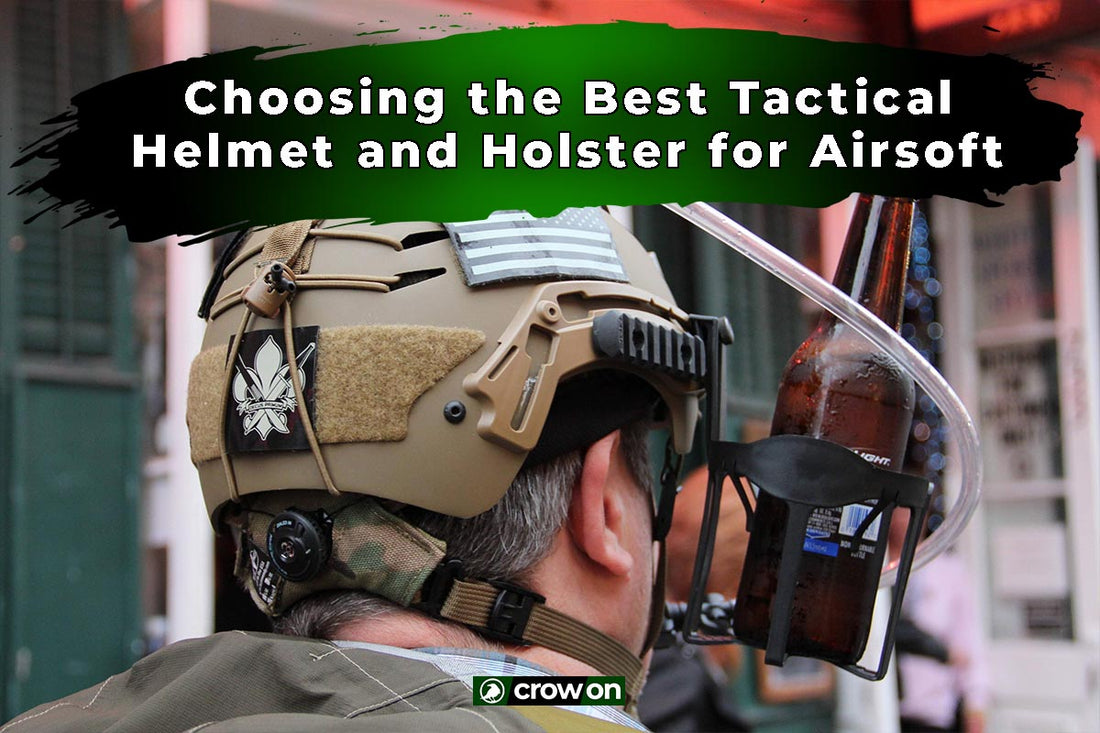 Choosing the Best Tactical Helmet and Holster for Airsoft