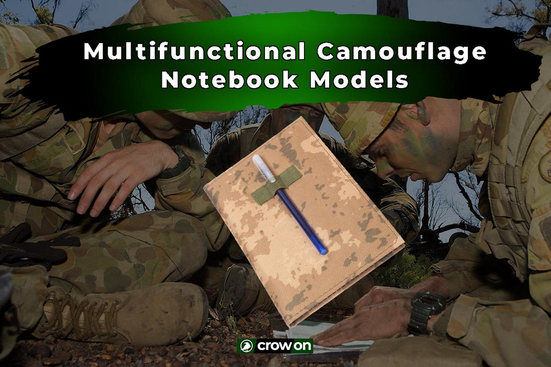 Multifunctional Camouflage Notebook Models