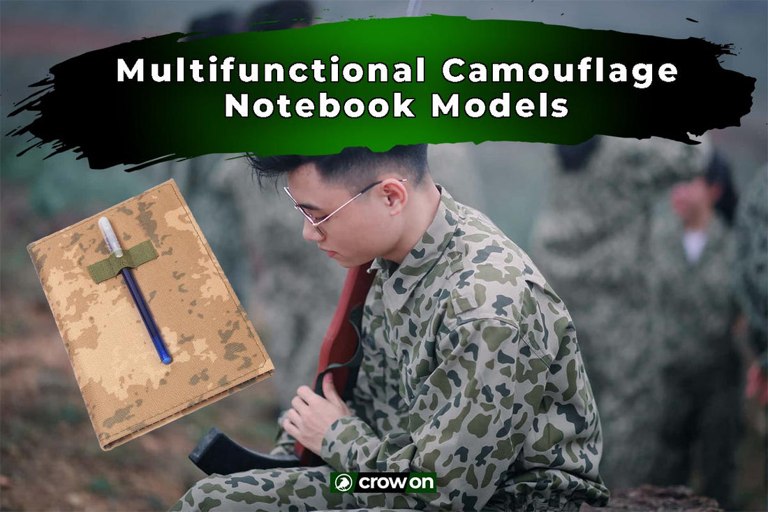 Multifunctional Camouflage Notebook Models