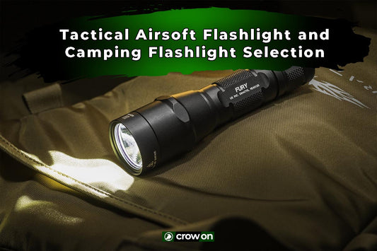 Tactical Airsoft Flashlight and Camping Flashlight Selection