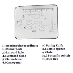 Emergency Kit with Bull Shaped Case (11 Function)