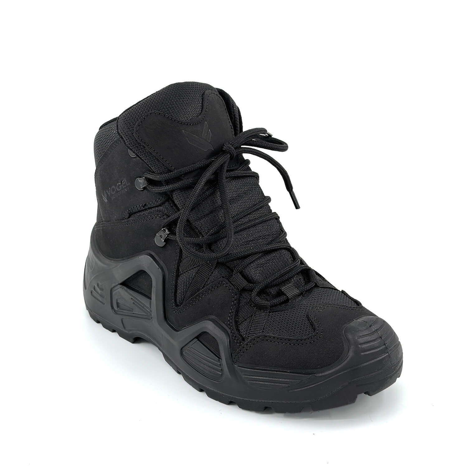 Black Tactical Military Zipperless Waterproof Boots (CRW2)