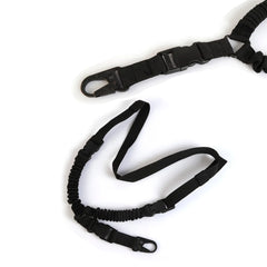 Black Single Clip Rifle Gun Sling Strap