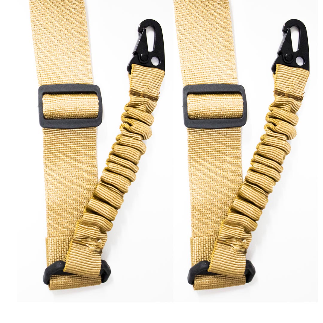 Beige Double Dot Rifle Gun Sling Strap