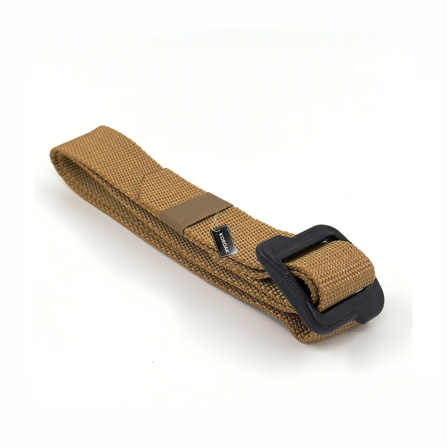 Black Double Sided Plastic Buckle Belt