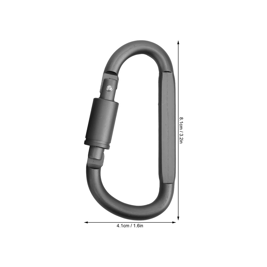 Black Carabiner Bag Strap (8cm)