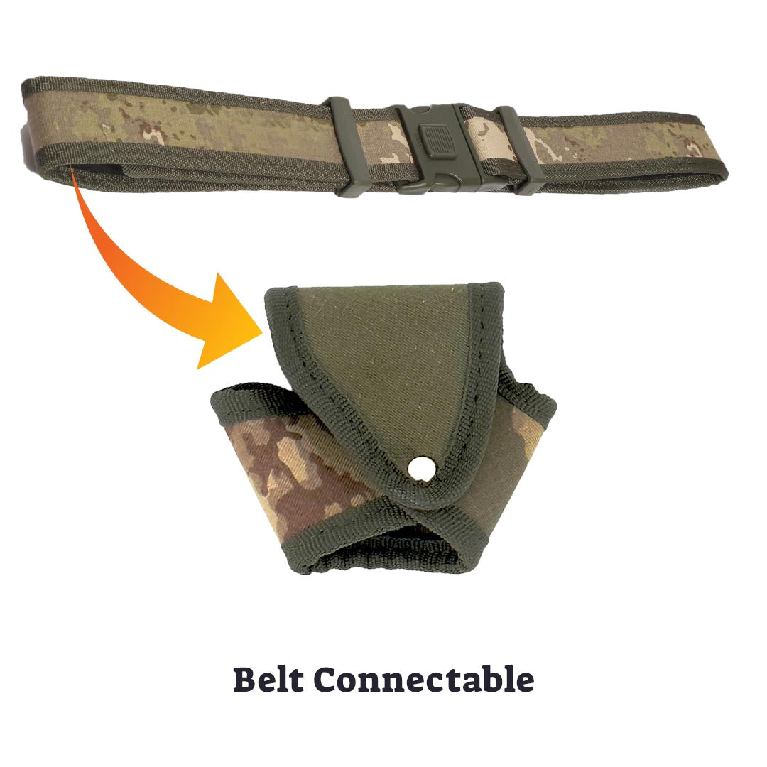 CRW Camouflage Handcuff Holster Attachable to Belt