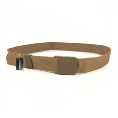 Beige Anti-Slip Belt with Plastic Buckle