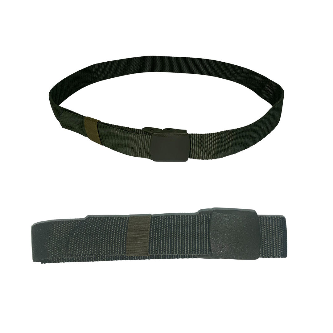 Black Anti-Slip Belt with Plastic Buckle