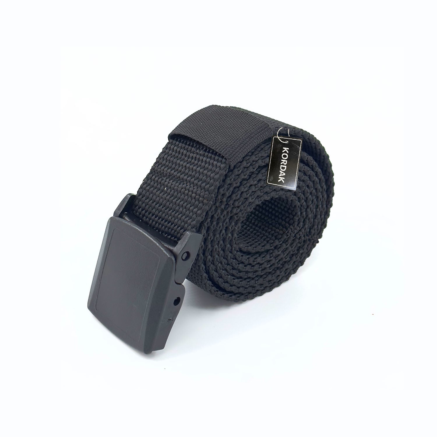 Khaki Anti-Slip Belt with Plastic Buckle