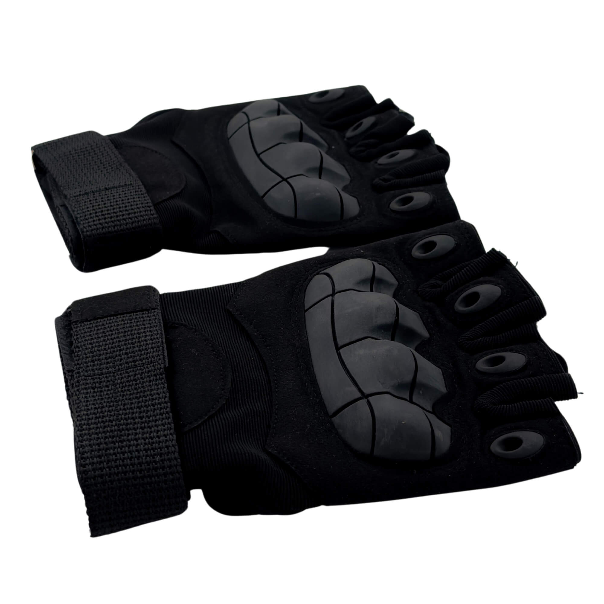 Black Motorcycle Airsoft Paintball Military Tactical Short Gloves