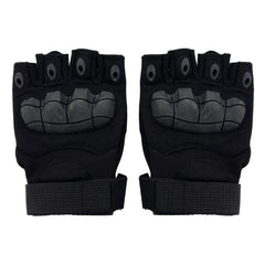 Black Motorcycle Airsoft Paintball Military Tactical Short Gloves