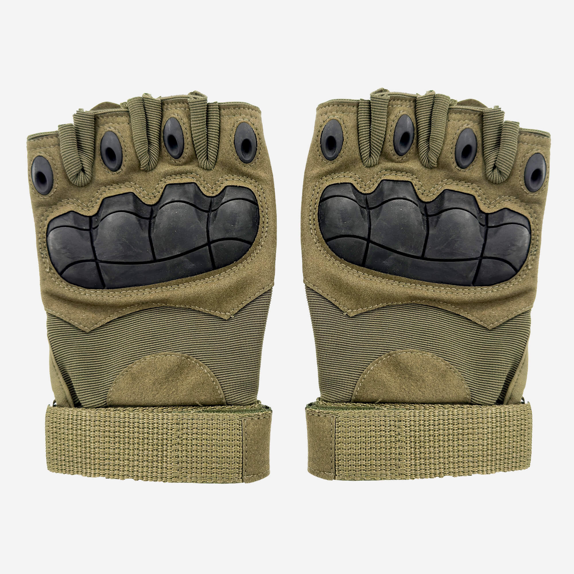 Beige Motorcycle Airsoft Paintball Military Tactical Short Gloves