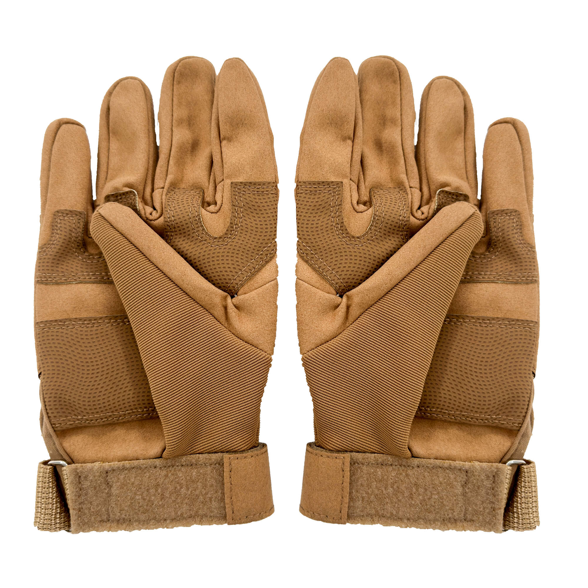 Beige Motorcycle Airsoft Paintball Military Tactical Gloves