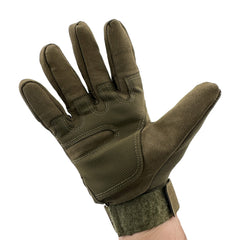 Dark Khaki Motorcycle Airsoft Paintball Military Tactical Gloves