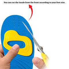 3D Silicone Gel Insole - Cuttable Shock Absorbing Daily Insole