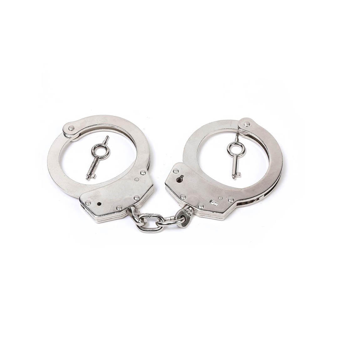 Steel Handcuffs with Double Keychain (Masolet Model)