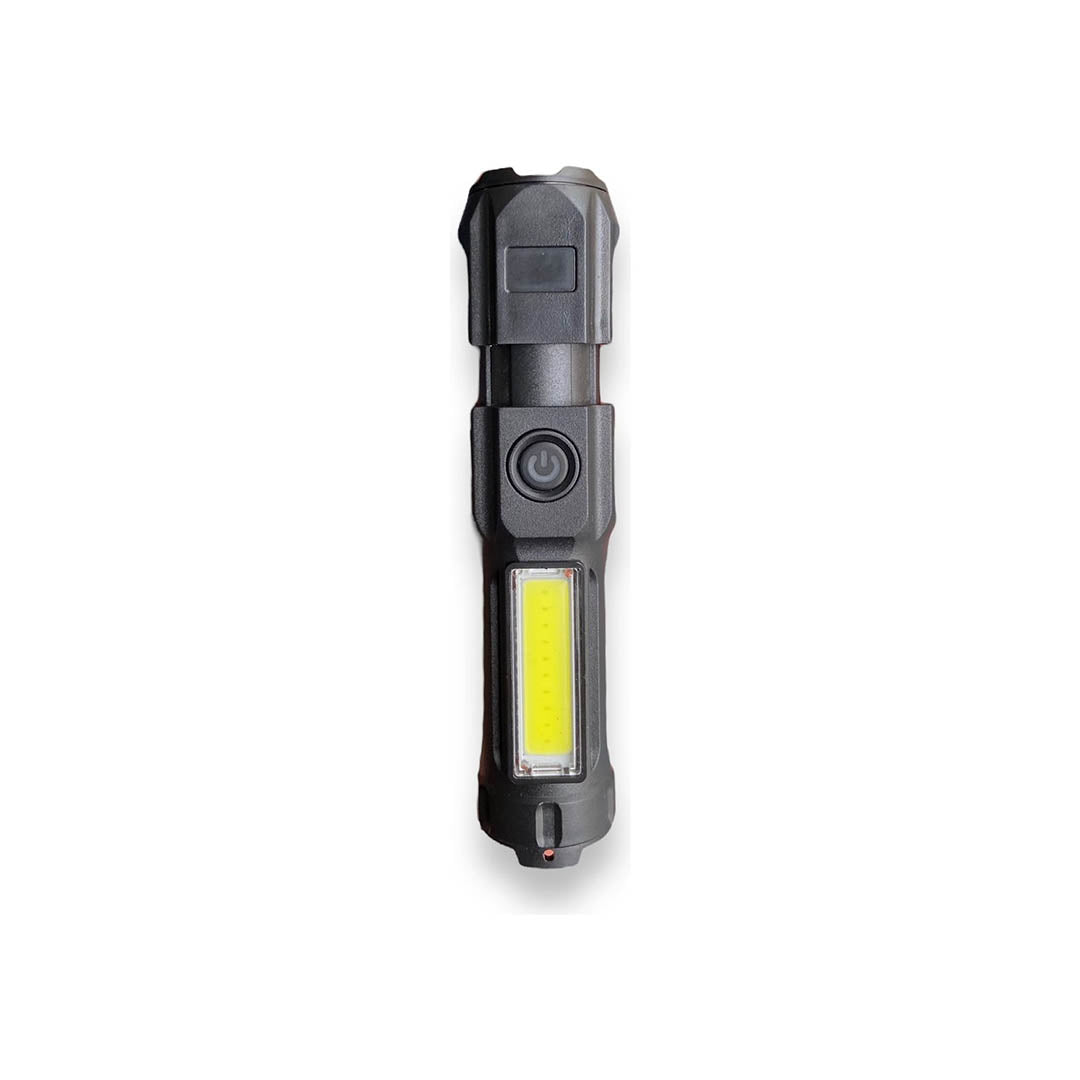 Telescopic USB Rechargeable LED Flashlight