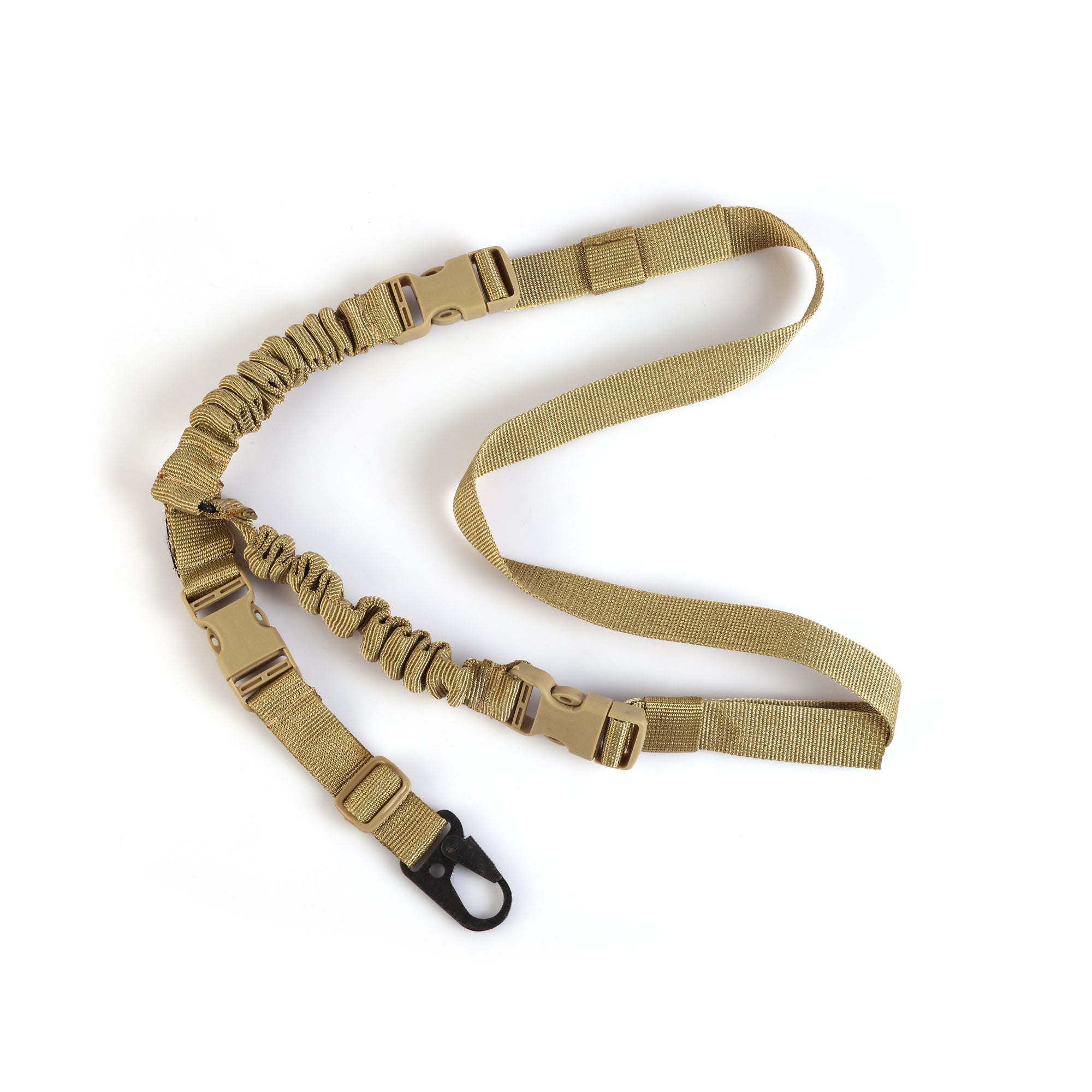 Beige Single Clip Rifle Gun Sling Strap