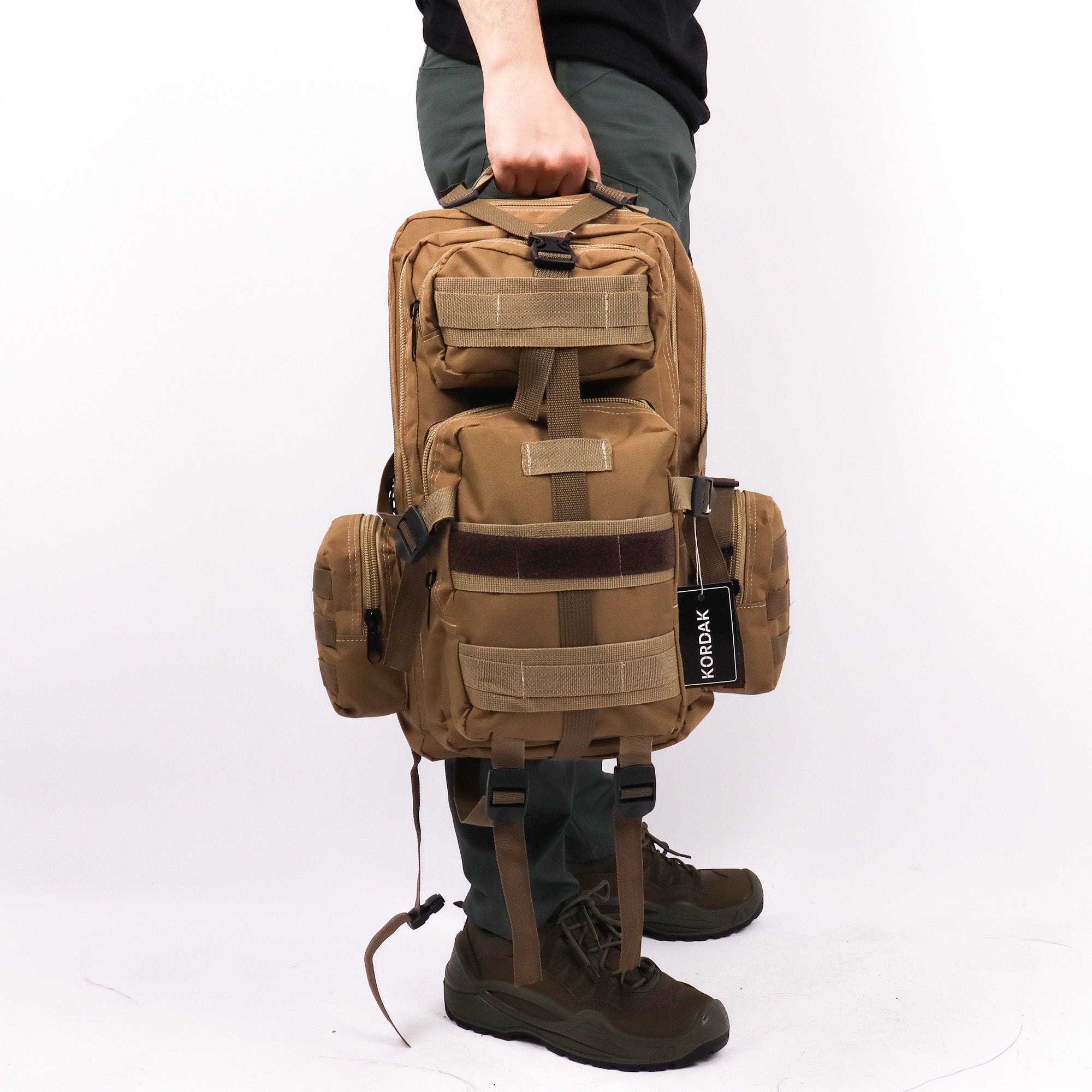 Beige Hike Outdoor Backpack - 42 Liters Bag