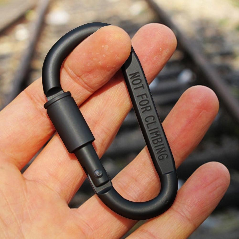 Black Carabiner Bag Strap (8cm)