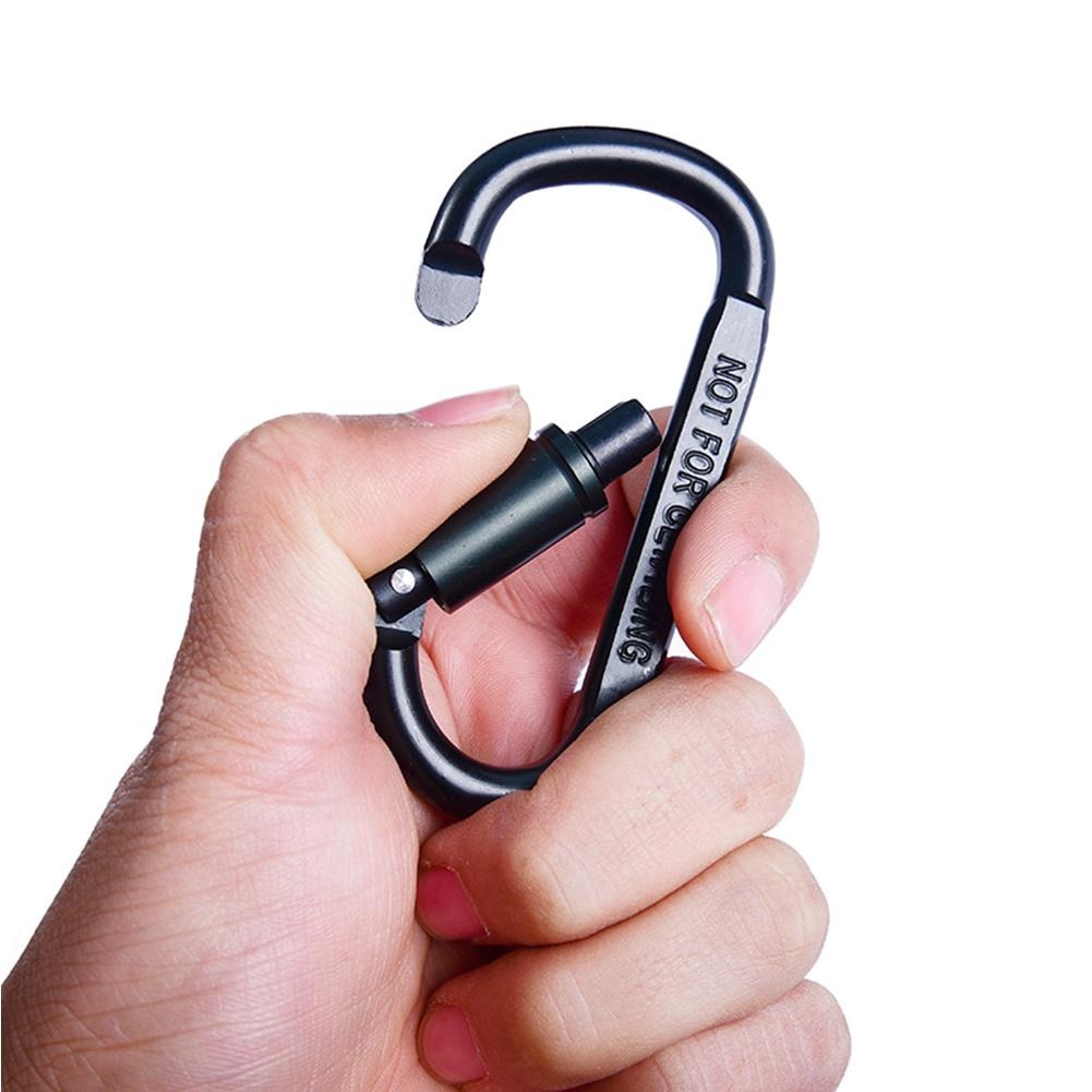 Black Carabiner Bag Strap (8cm)