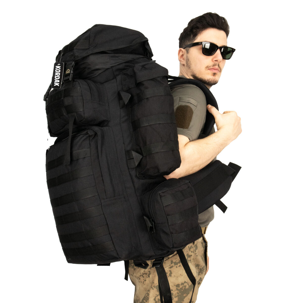 CRW Camouflage Large Military Operation Backpack - 110 Liter Bag