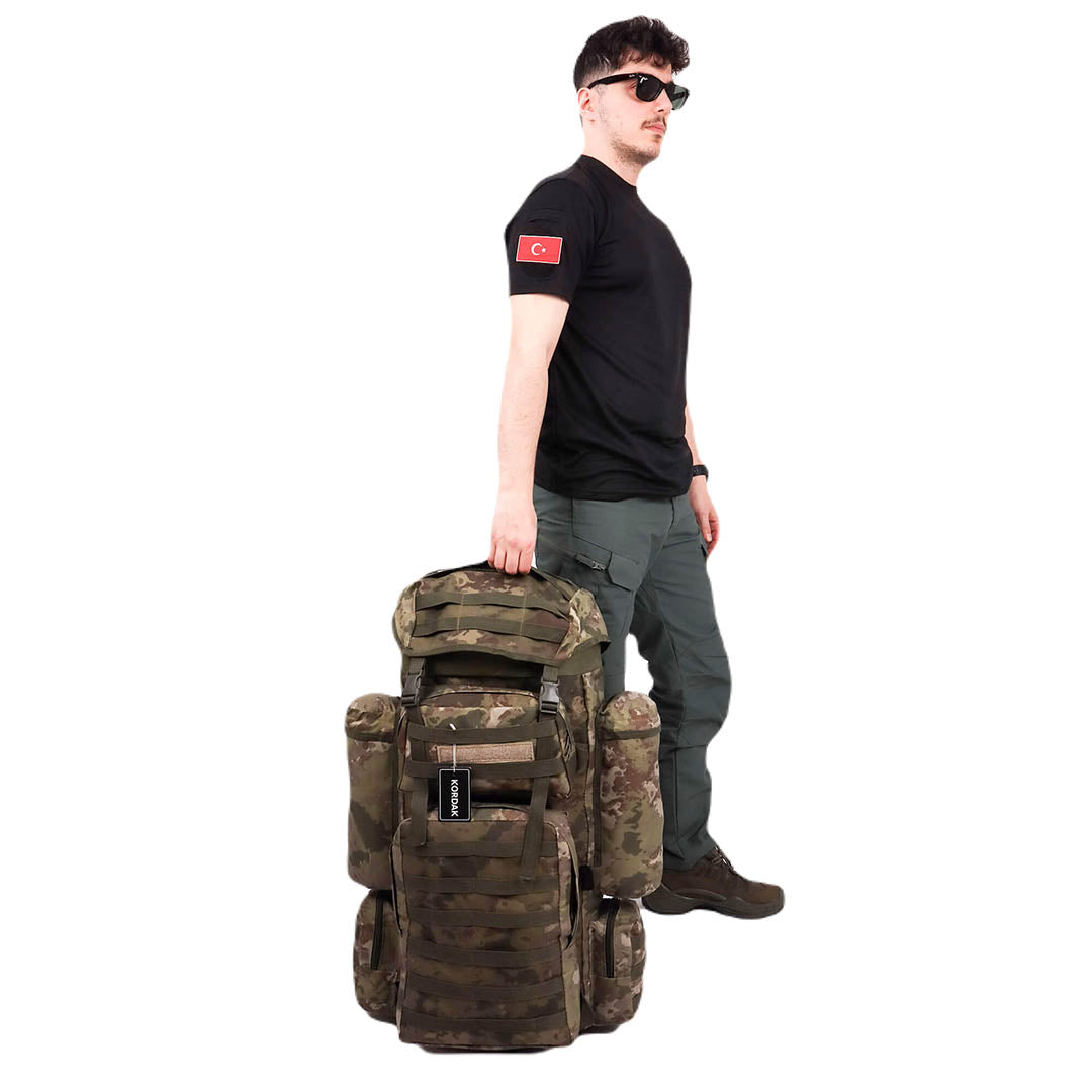 CRW Camouflage Large Military Operation Backpack - 110 Liter Bag