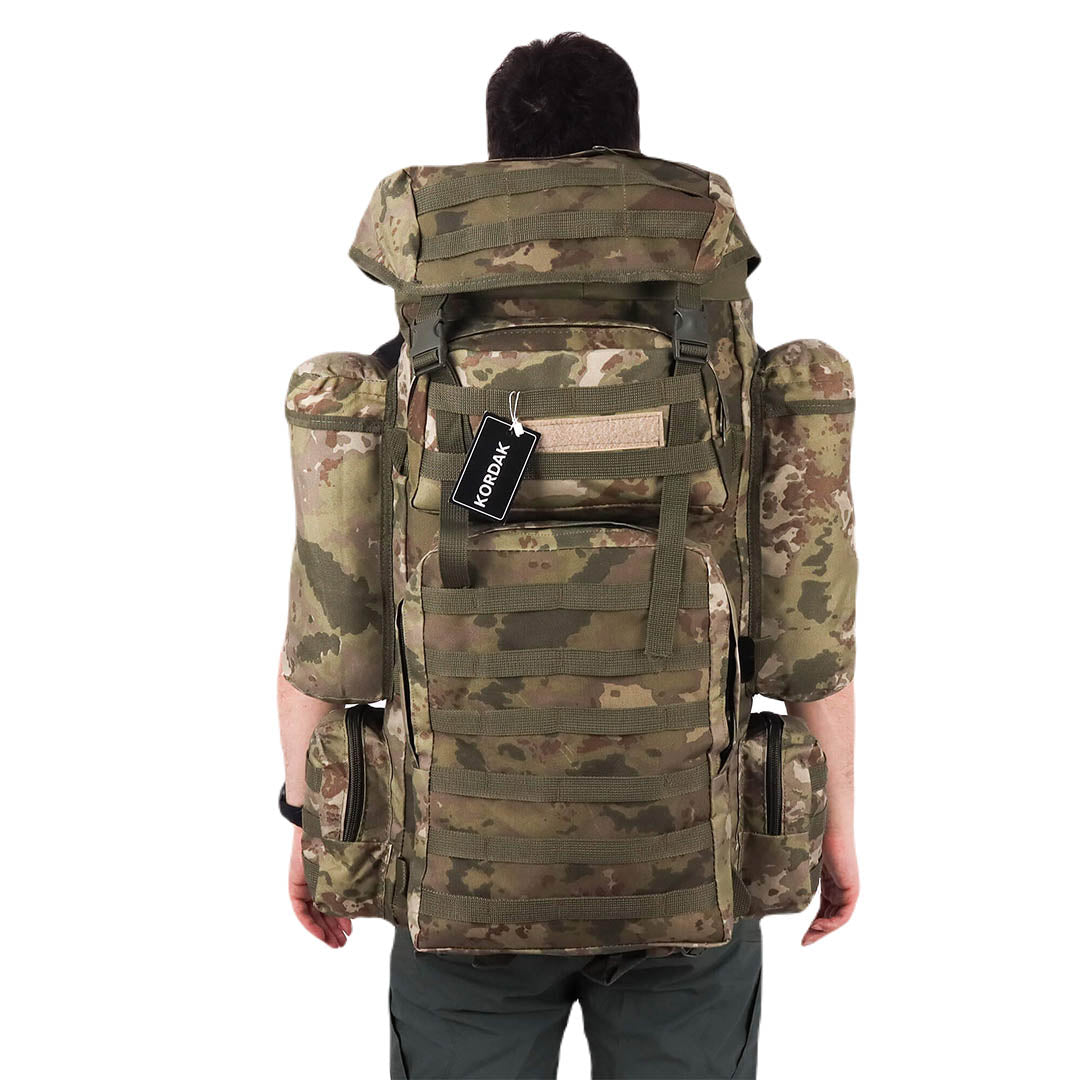 CRW Camouflage Large Military Operation Backpack - 110 Liter Bag