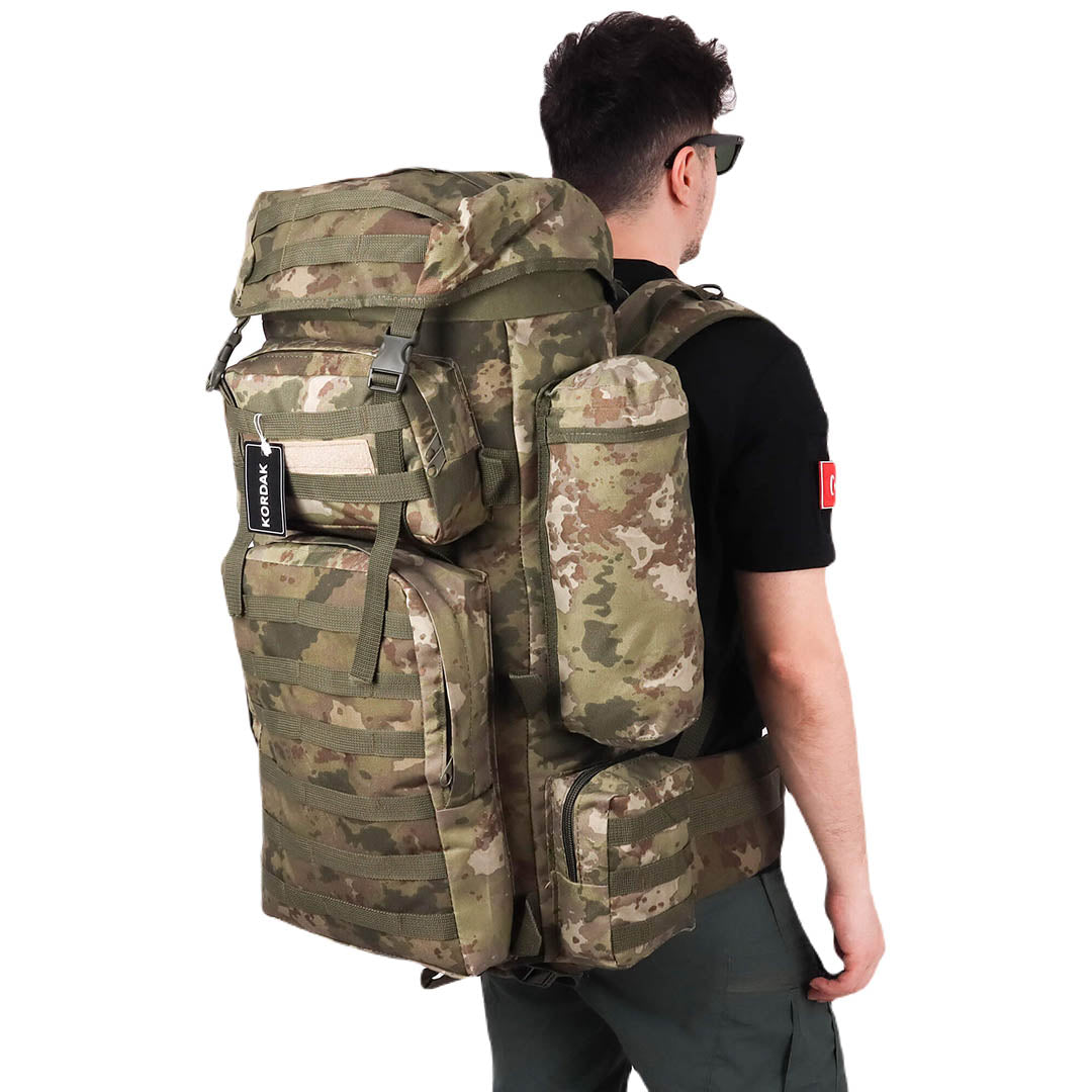 CRW Camouflage Large Military Operation Backpack - 110 Liter Bag