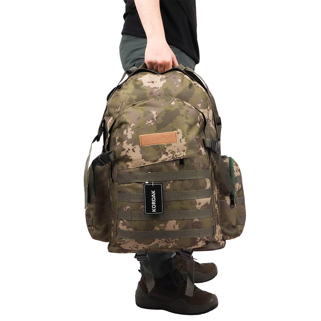 CRW Camouflage Military Camping Trekking Backpack - 75 Liter Bag