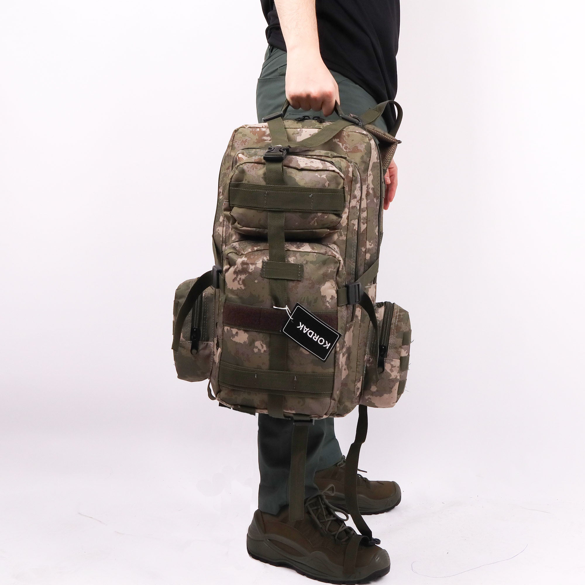 CRW Camouflage Military Outdoor Backpack - 42 Liters Bag