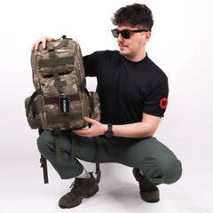 CRW Camouflage Military Outdoor Backpack - 42 Liters Bag