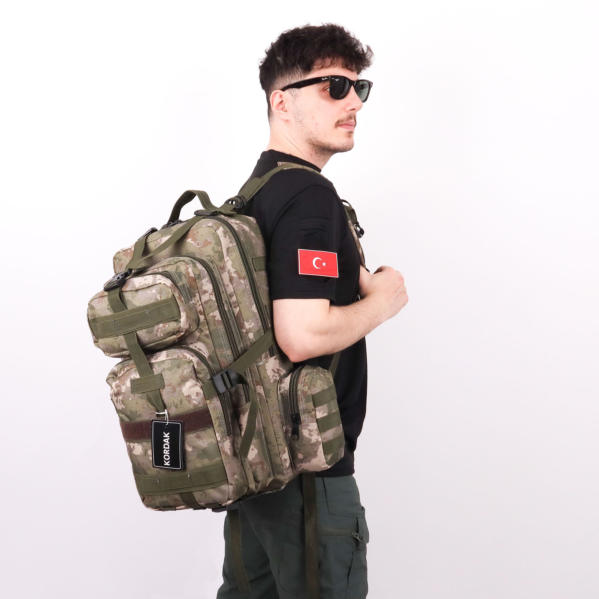 CRW Camouflage Military Outdoor Backpack - 42 Liters Bag