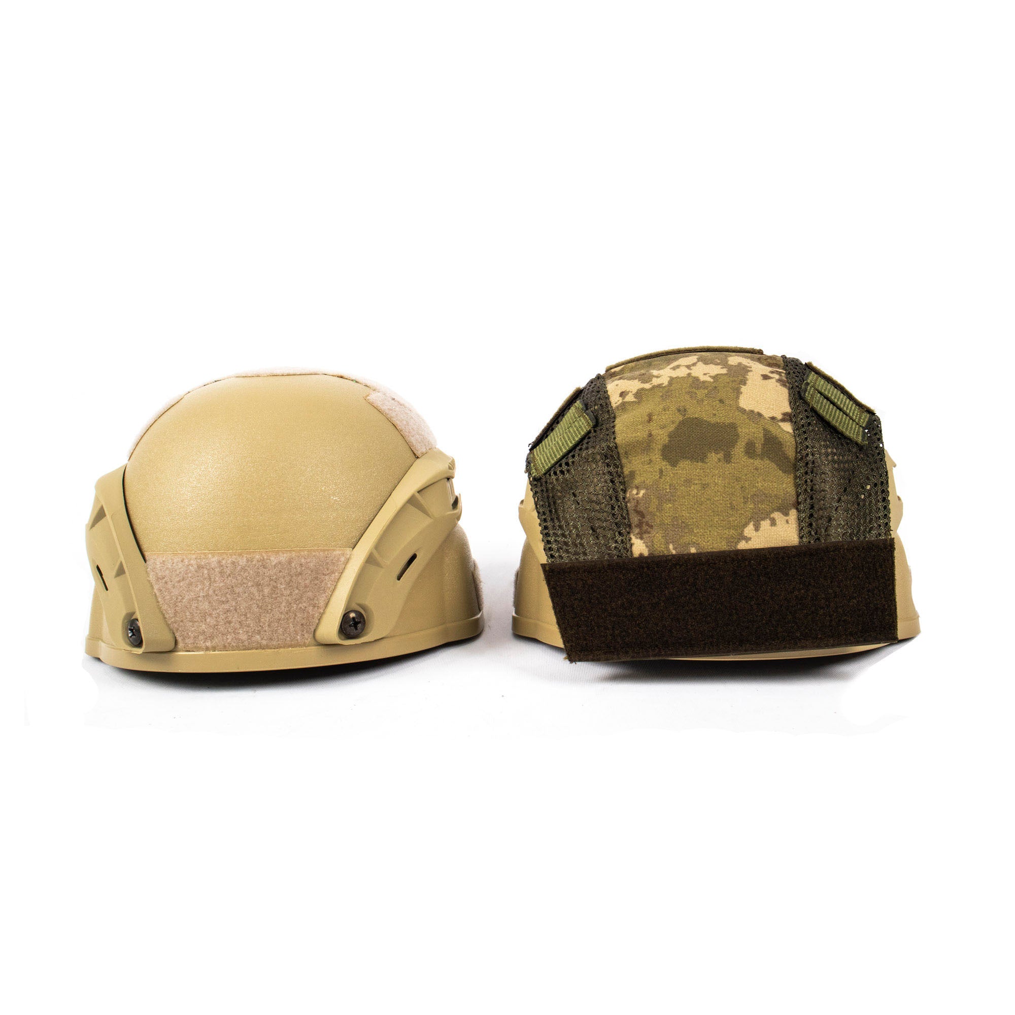 CRW Camouflage Ballistic & Airsoft Tactical Helmet Cover - Half