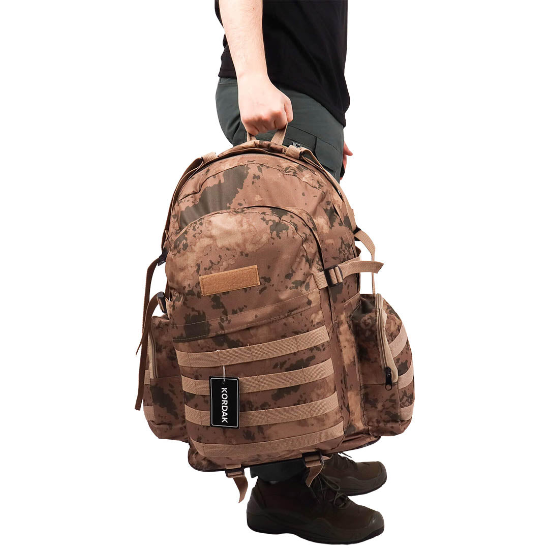 Deserton Camouflage Military Camping Trekking Backpack - 75 Liter Bag