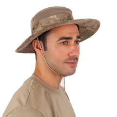 Deserton Camouflage Adjustable Trilby Hat