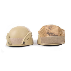 Deserton Camouflage Ballistic & Airsoft Tactical Helmet Cover - Half