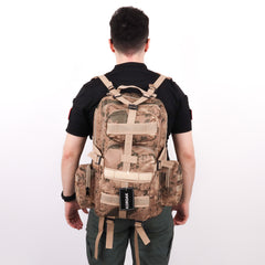 Deserton Camouflage Military Outdoor Backpack - 42 Liters Bag