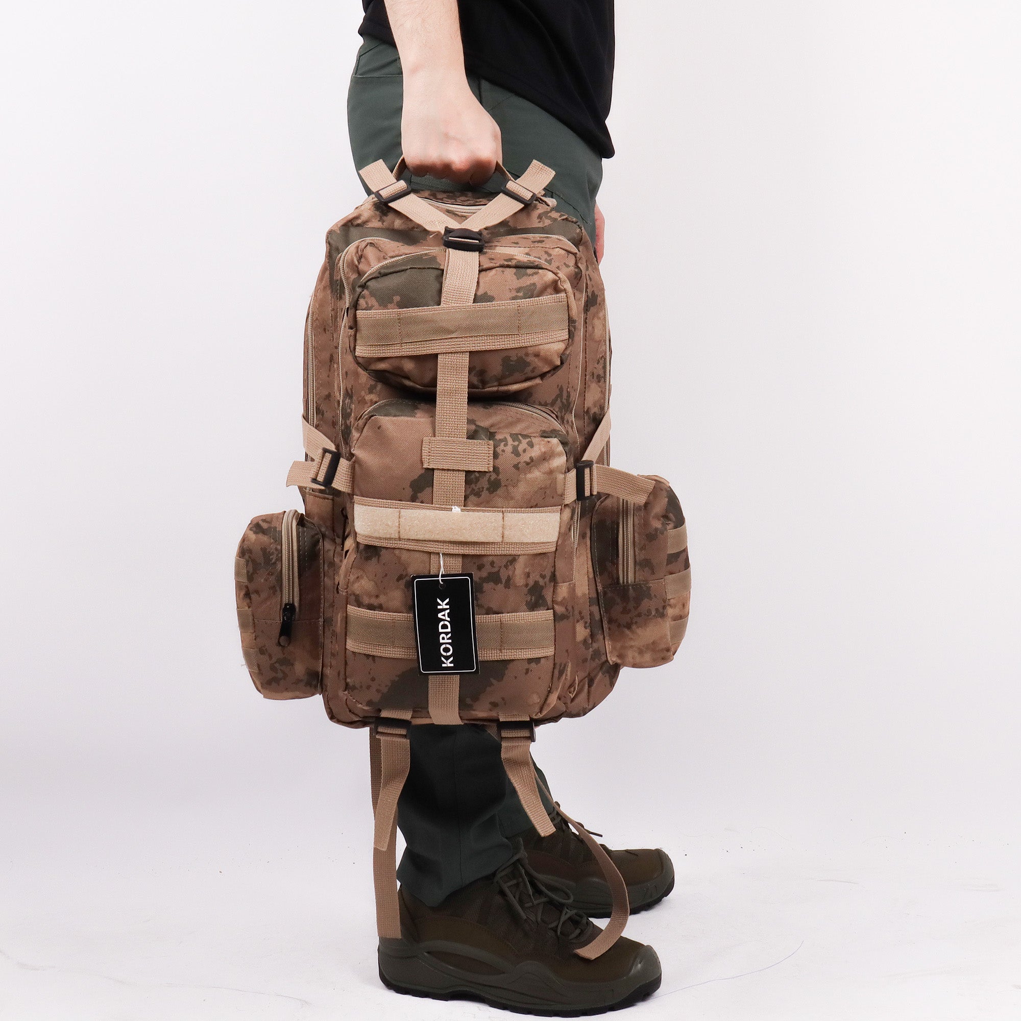 Deserton Camouflage Military Outdoor Backpack - 42 Liters Bag