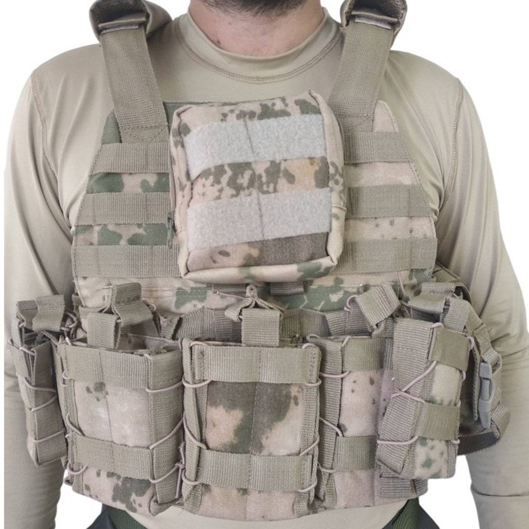 Functional Cordura Deserton Camouflage Airsoft Military Tactical Vest