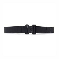 Black Plastic Tipped Cobra Model Clip-on Belt