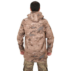 Deserton Camouflage Wind-Waterproof Softshell Fabric Tactical Coat